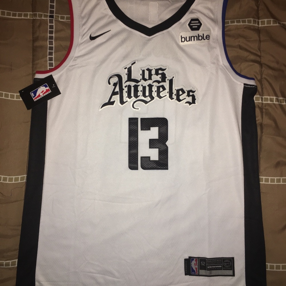 LA Clippers George Swingman Jersey- City Edition